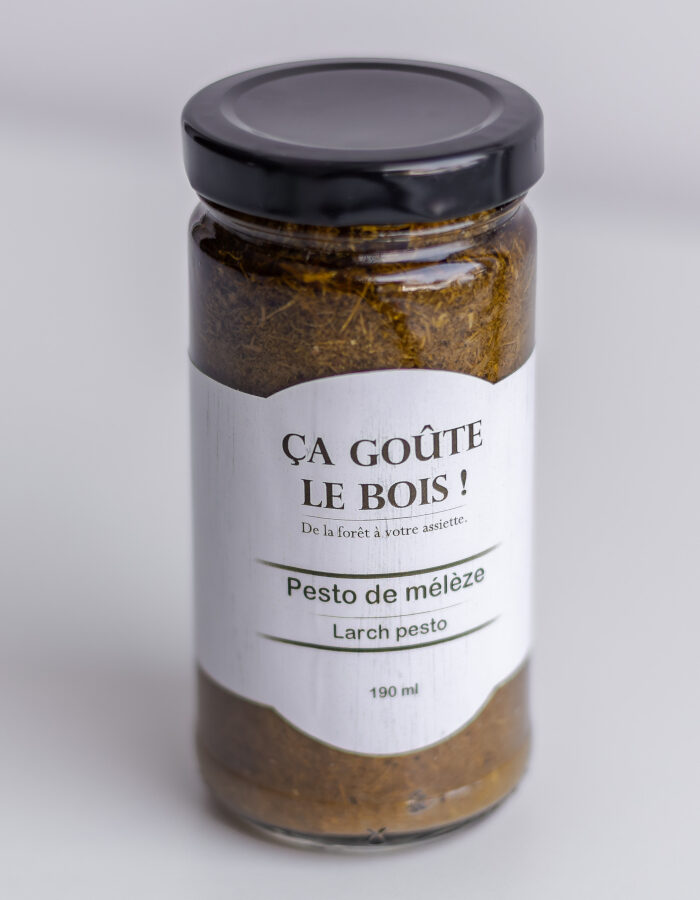 Produit-Pesto de mélèze