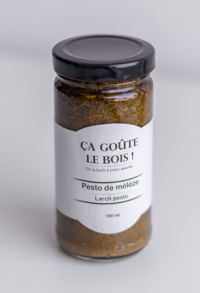 Produit-Pesto de mélèze